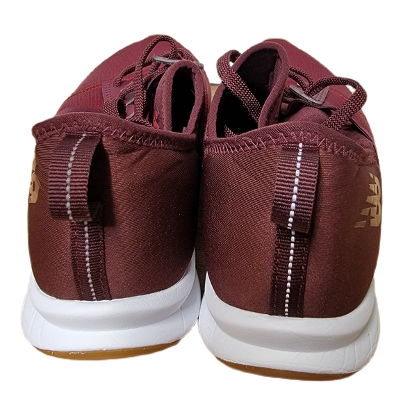 New Balance Mens Burgundy Round Toe Low Top Lace U‎ - Picture 3 of 7